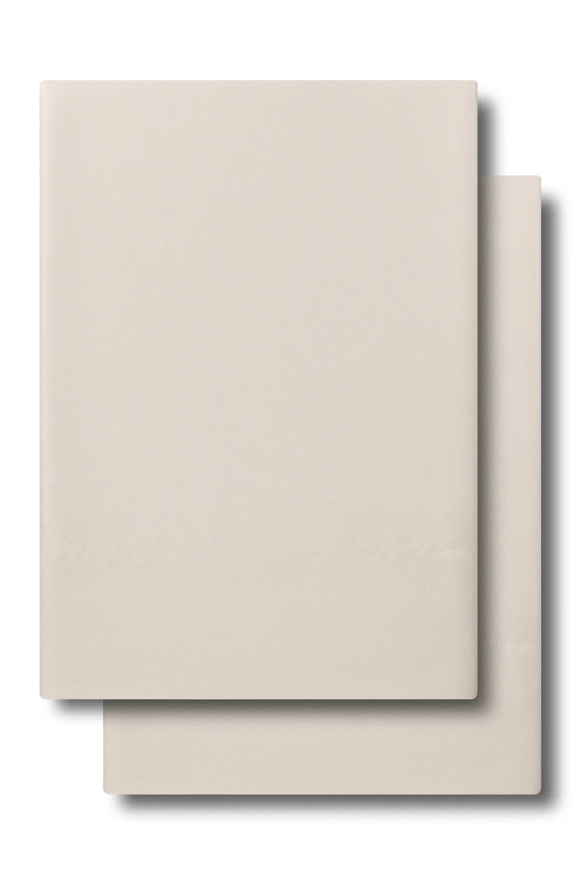 Bamboo Sateen Pillowcase Set in Sand Stone