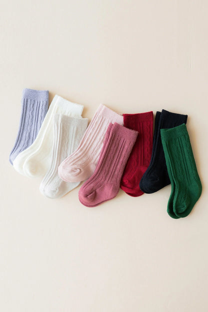Knee High Socks in Blush