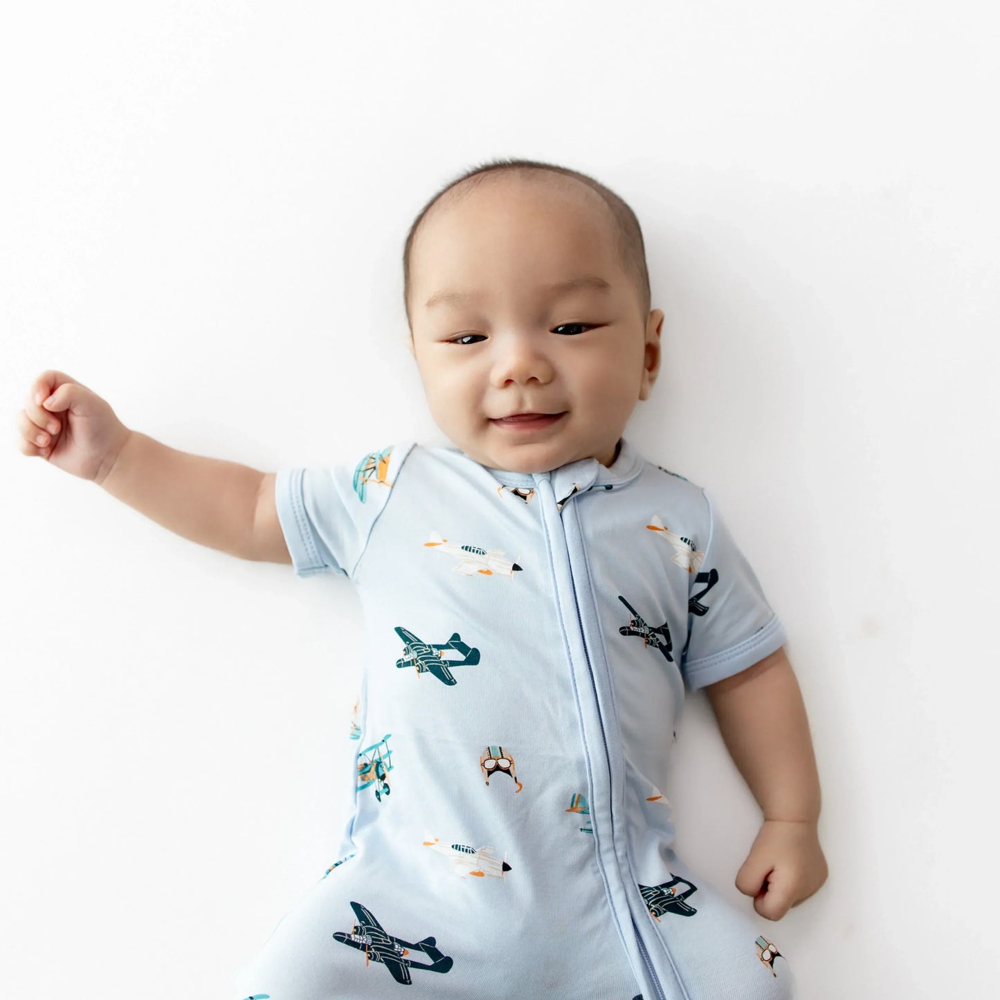 Zipper Shortall Romper in Take Off