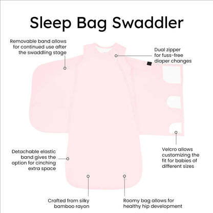 Sleep Bag Swaddler in Sakura 1.0