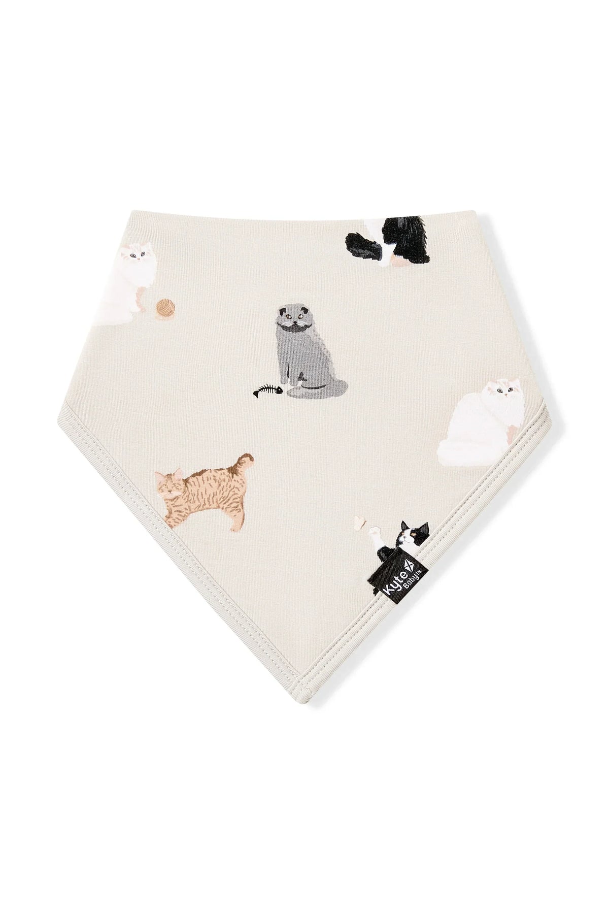 Bib in Fluffy Cat