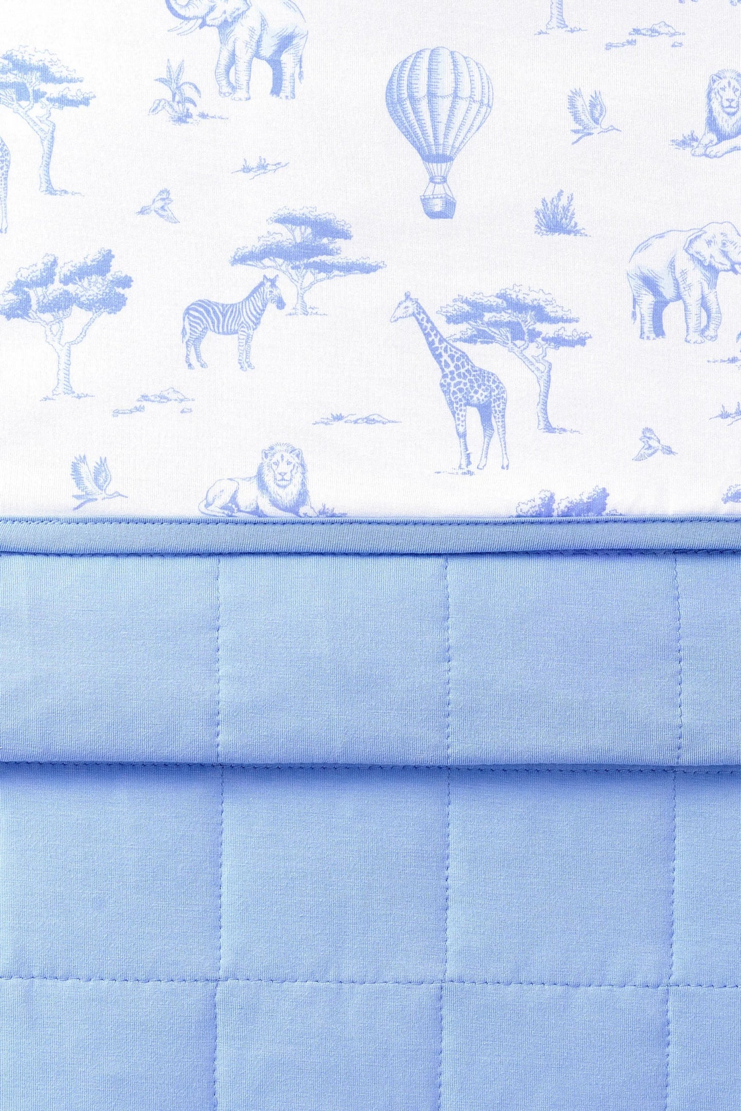 Baby Blanket in Toile Safari