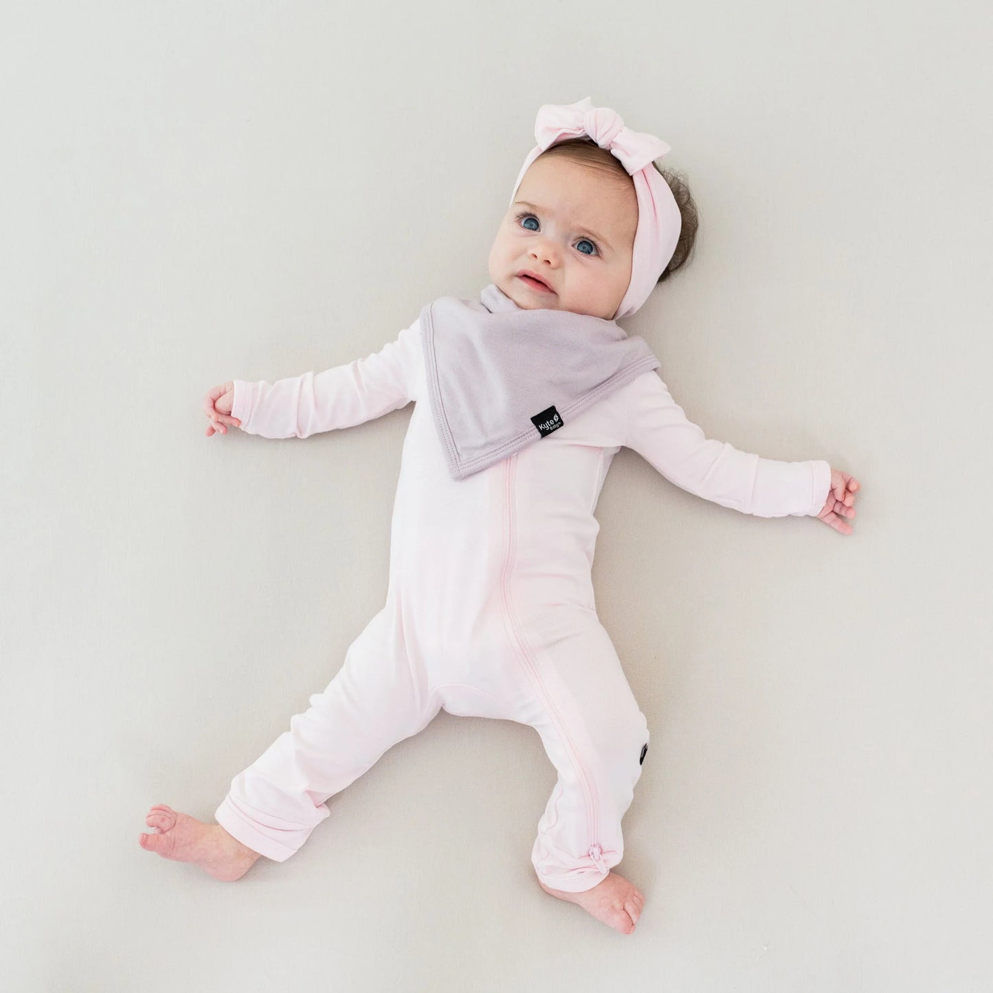 Zippered Romper in Sakura