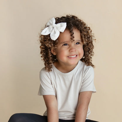 Toddler Basic Tee in Oat