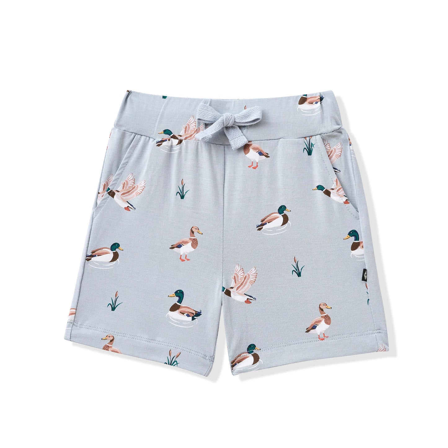 Drawstring Short in Mallard Duck