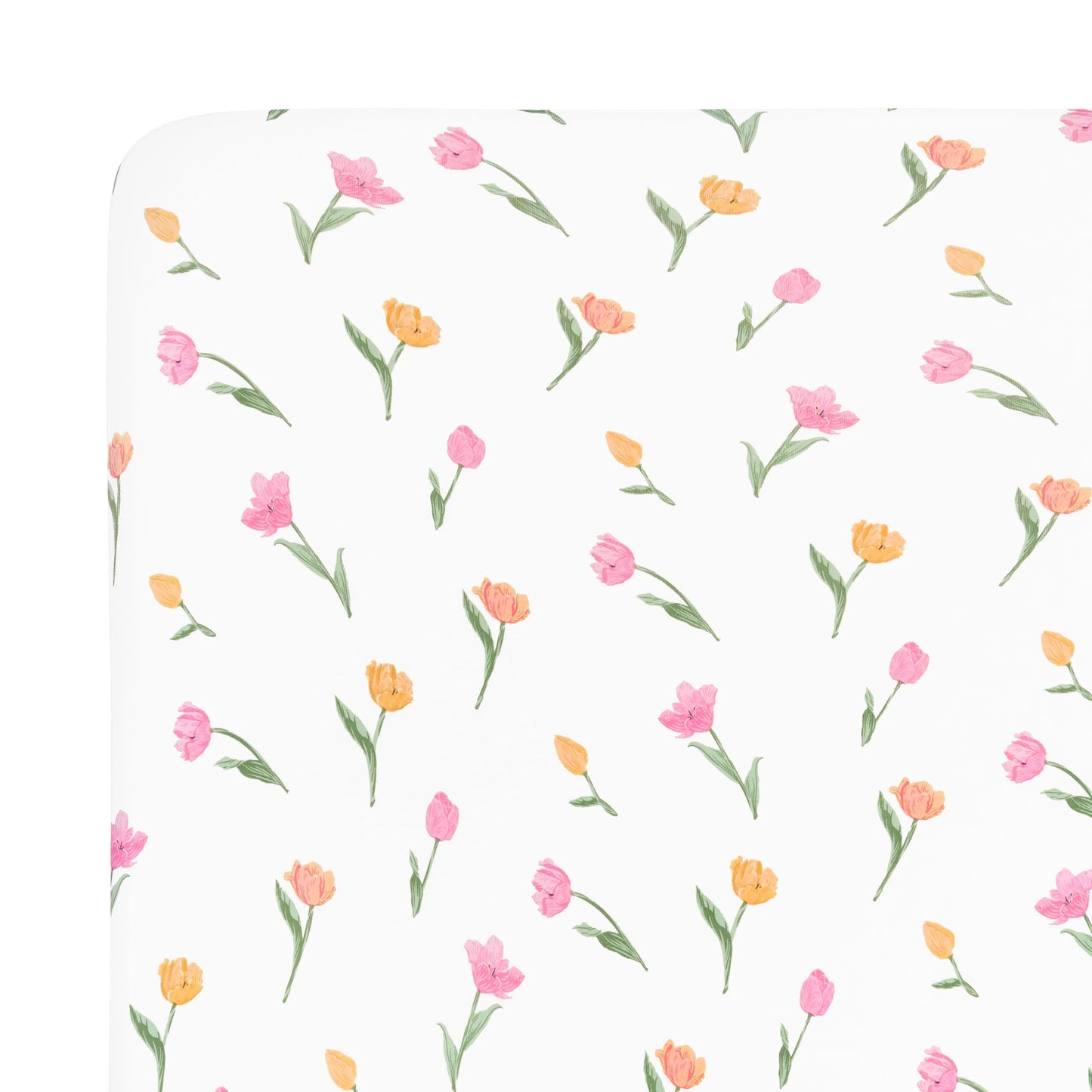 Mini Crib Sheet in Tulip