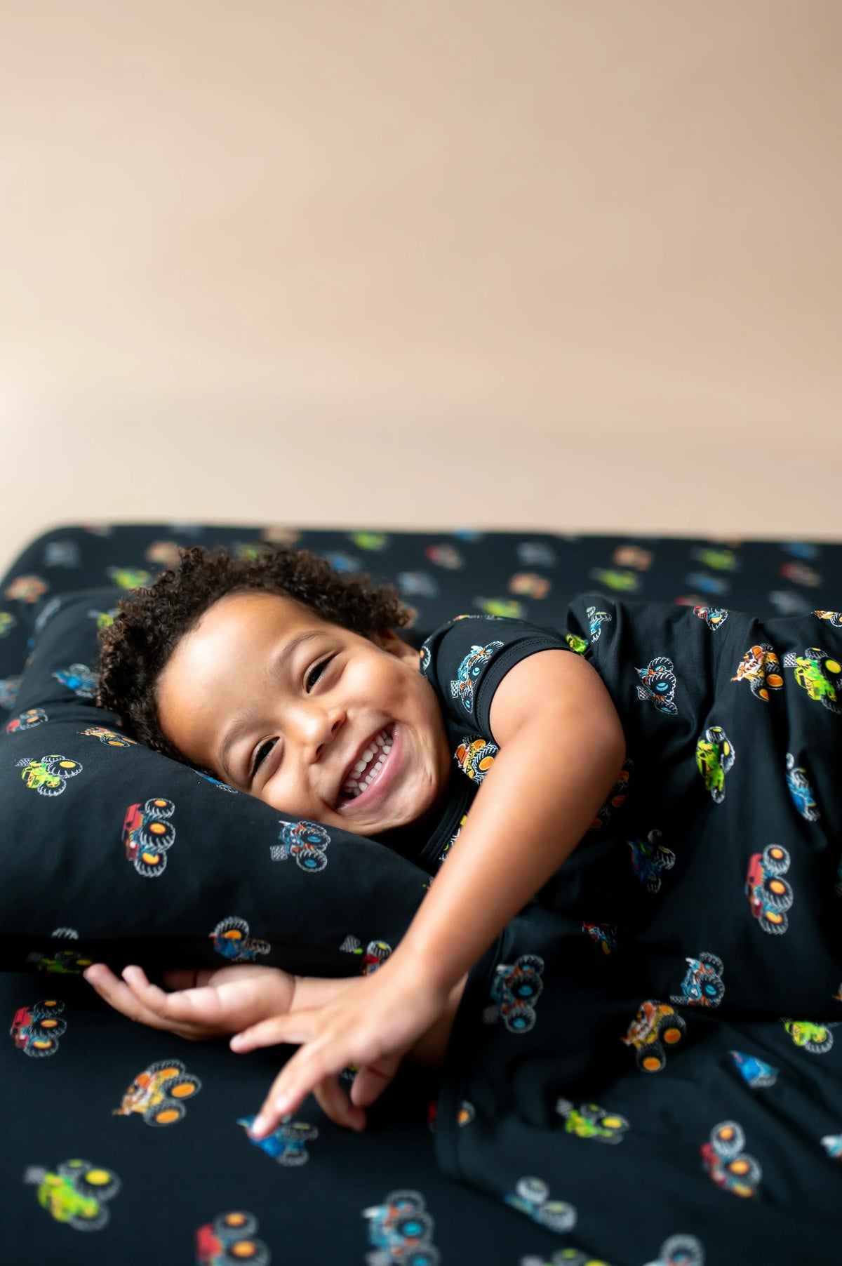Toddler Pillowcase in Monster Truck