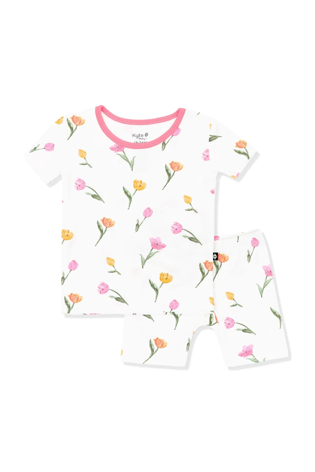 Short Sleeve Pajamas in Tulip