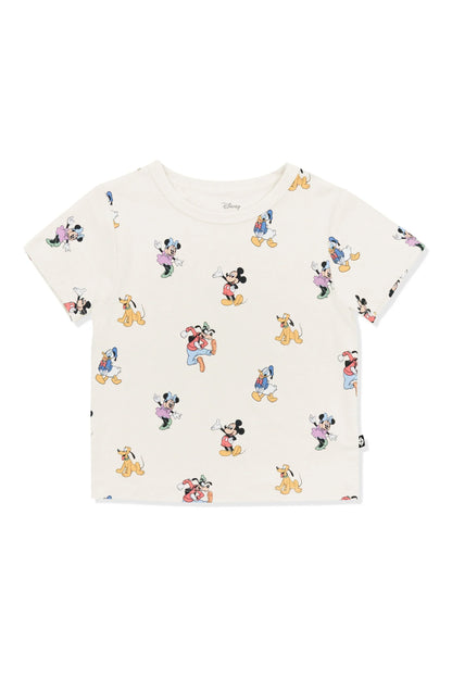 Toddler Basic Tee in Mickey Mouse and Friends