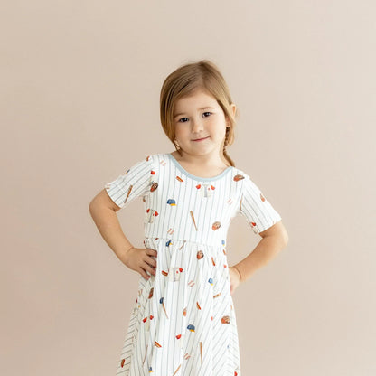 Twirl Dress in Home Run