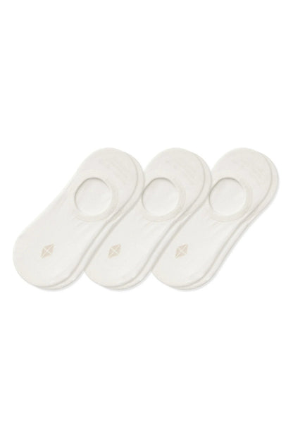 Women's No Show Socks 3-Pack in Cloud