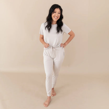 Women's Jogger Pants in Oat