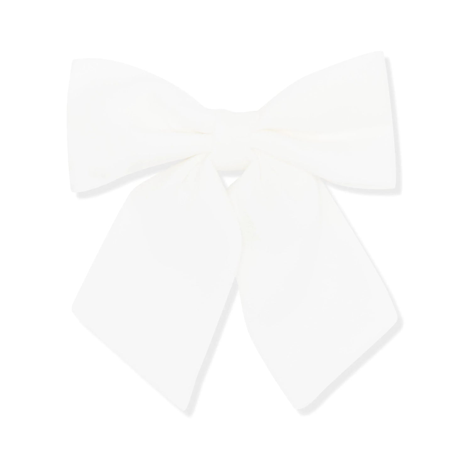 Large Alligator Clip Bow in Cloud