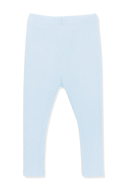 Ribbed Leggings in Breeze