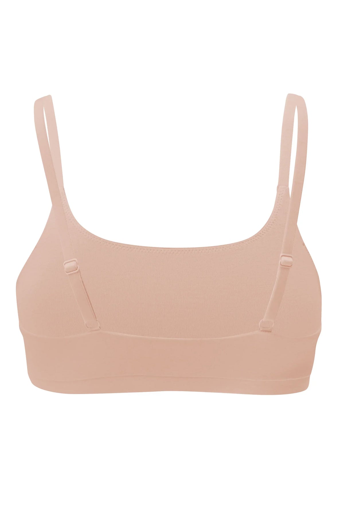 Women's Scoop Neck Bralette in Chai