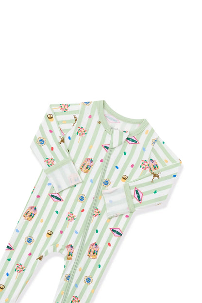 Zippered Footie in Honeydukes