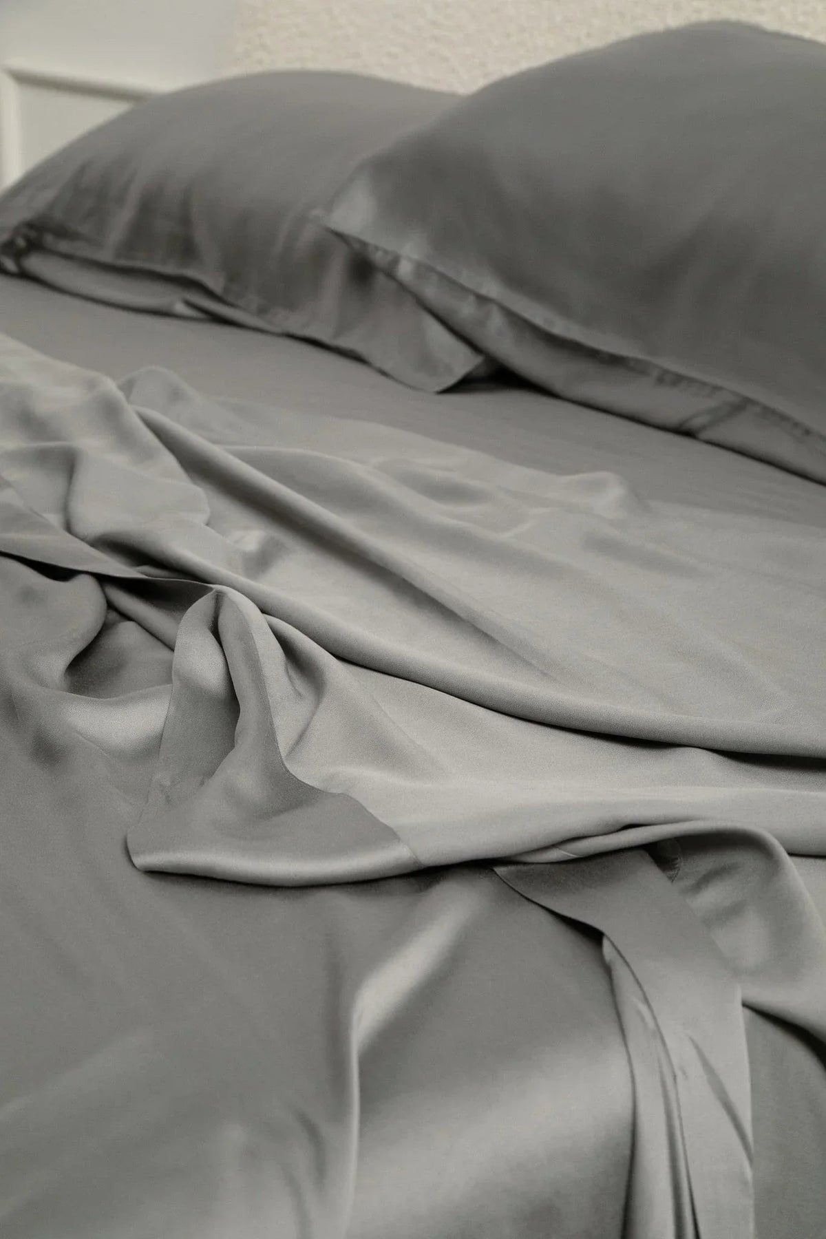 Bamboo Sateen Sheet Set in Ash
