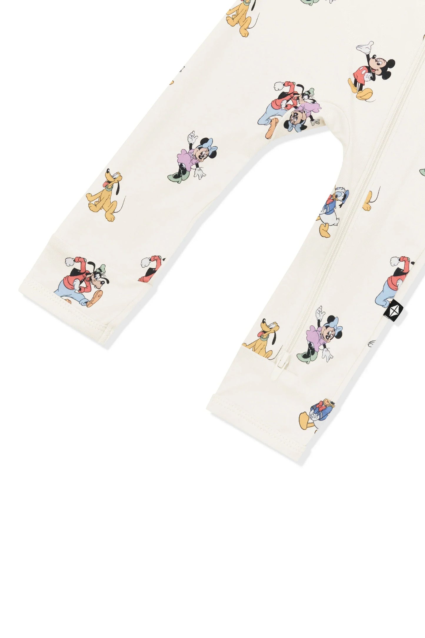 Zippered Romper in Mickey Mouse and Friends