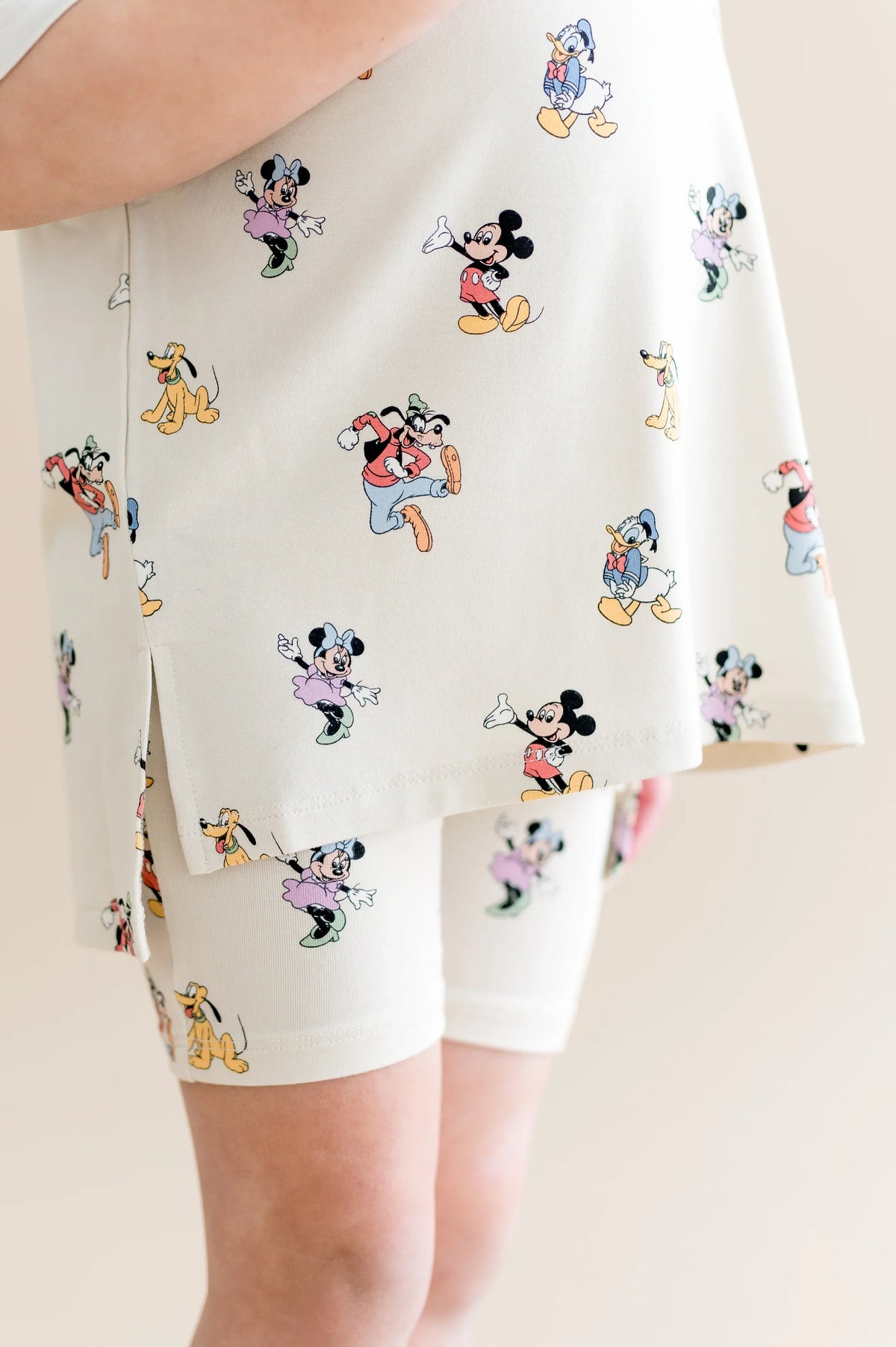 Toddler Biker Short Set in Mickey Mouse and Friends