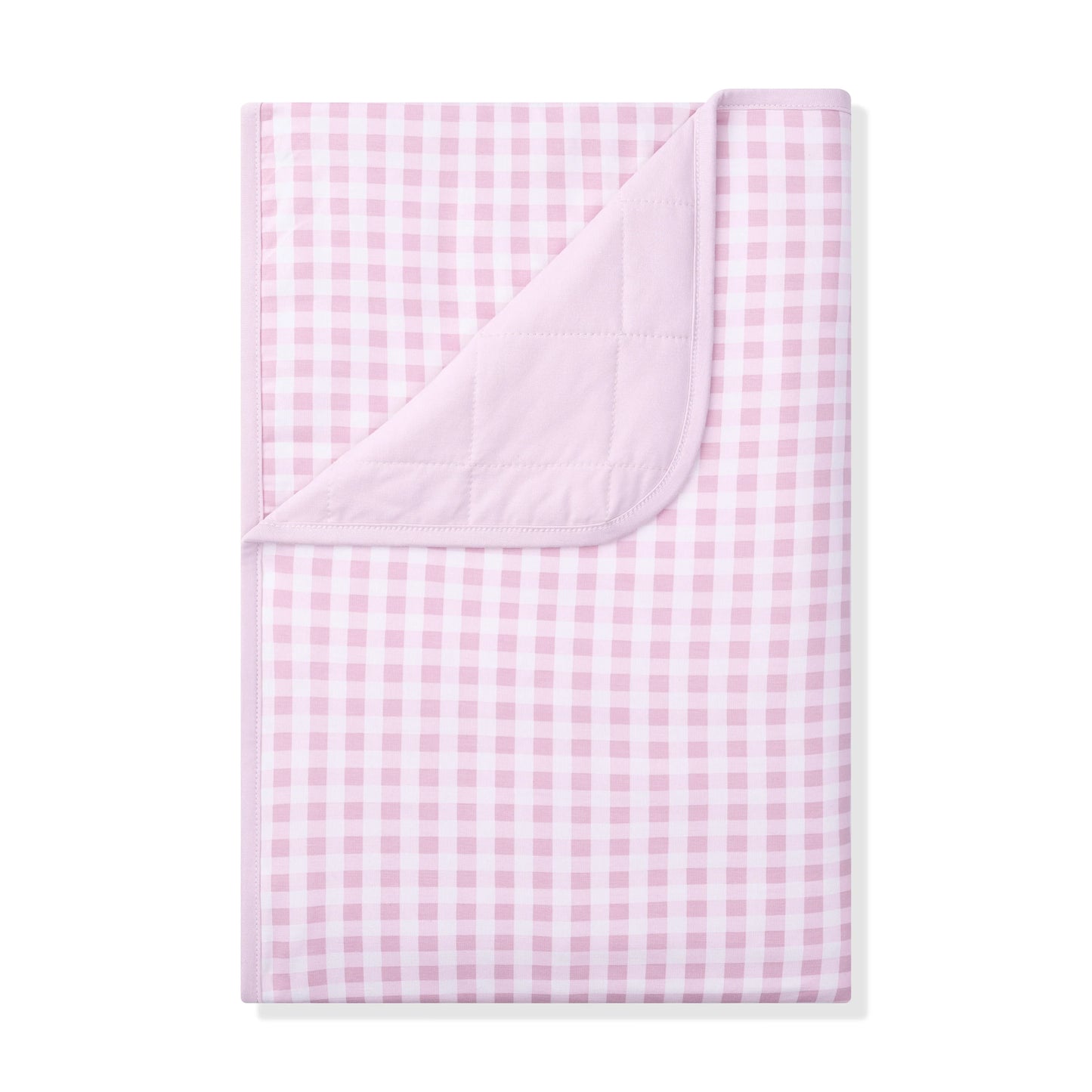 Toddler Blanket in Gingham Thistle 1.0