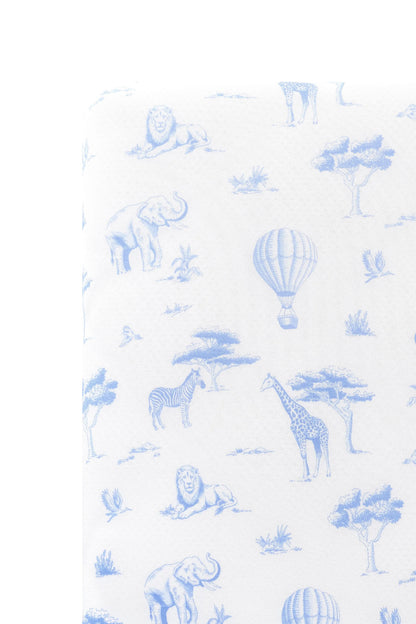 Twin Sheet in Toile Safari