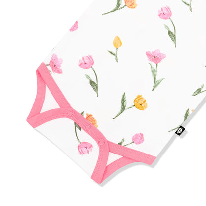 Bodysuit in Tulip