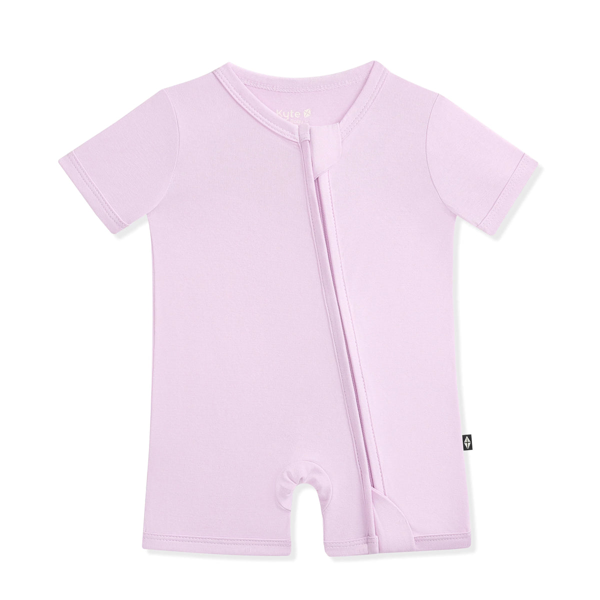Zipper Shortall Romper in Thistle