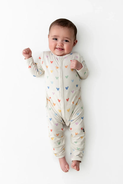 Romper in Pastel Mickey Mouse