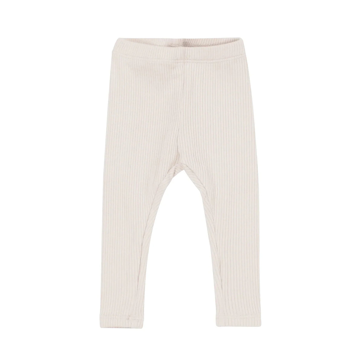 Ribbed Leggings in Oat