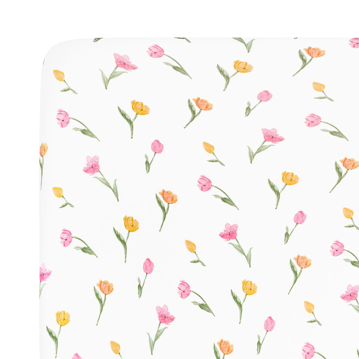 Crib Sheet in Tulip