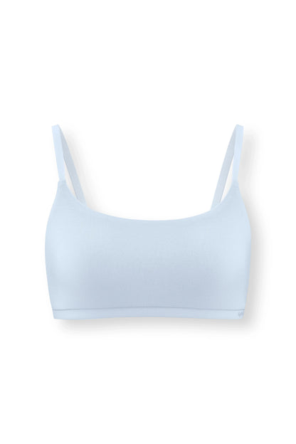 Women's Scoop Neck Bralette in Breeze