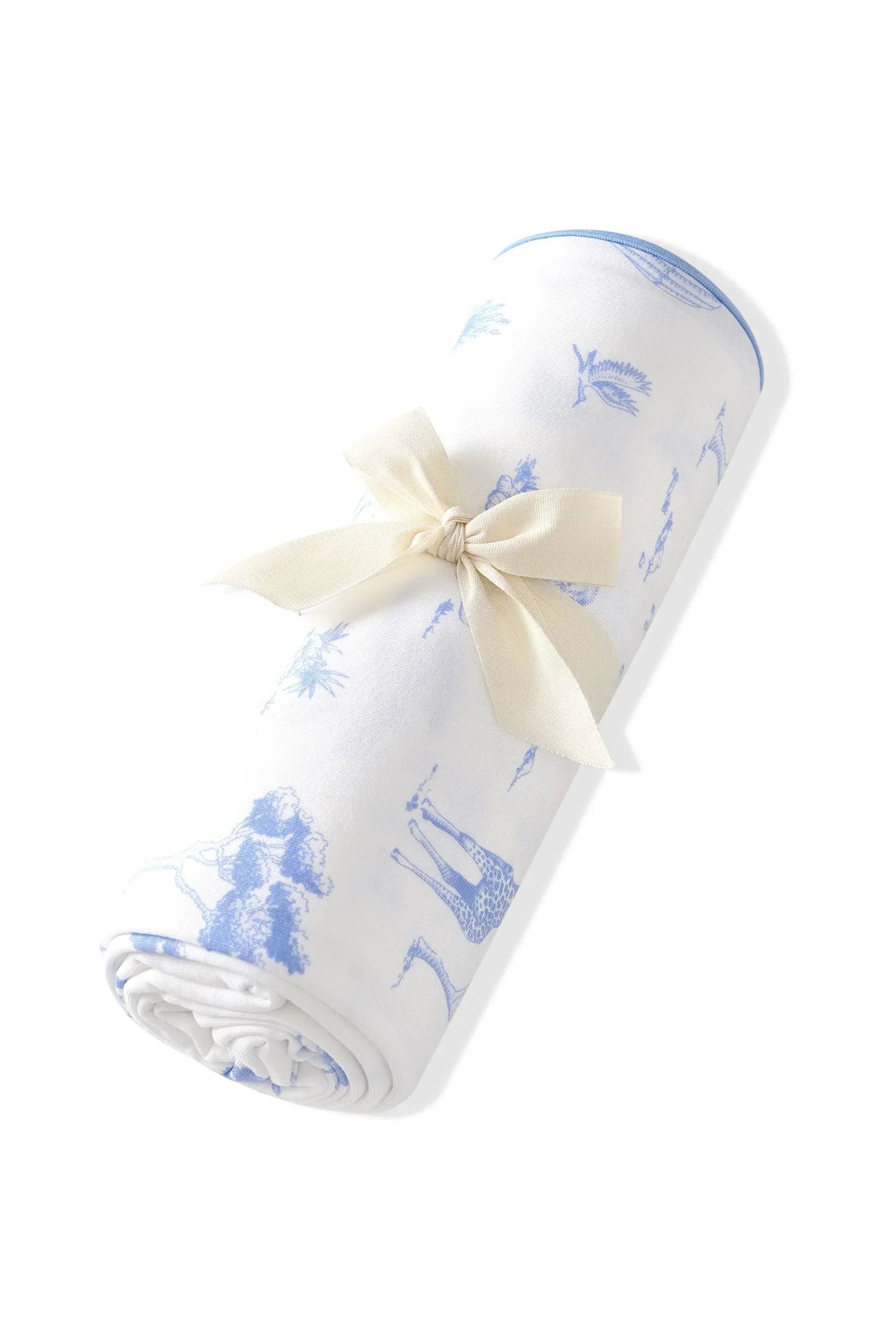 Swaddle Blanket in Toile Safari