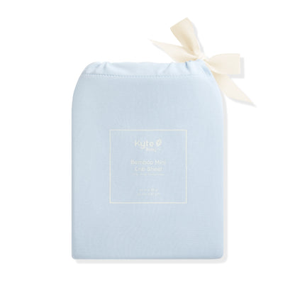 Mini Crib Sheet in Breeze