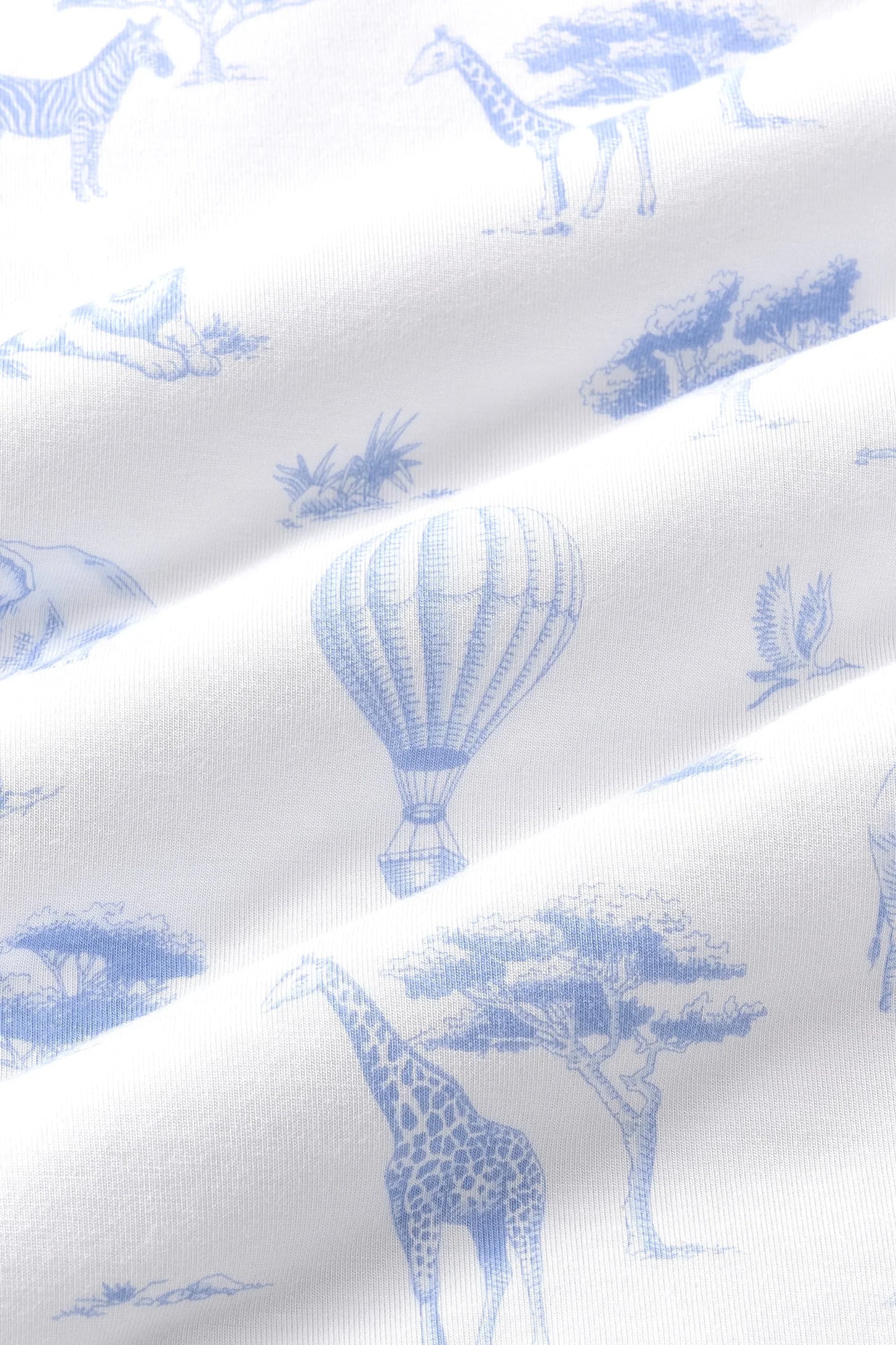 Toddler Blanket in Toile Safari 1.0