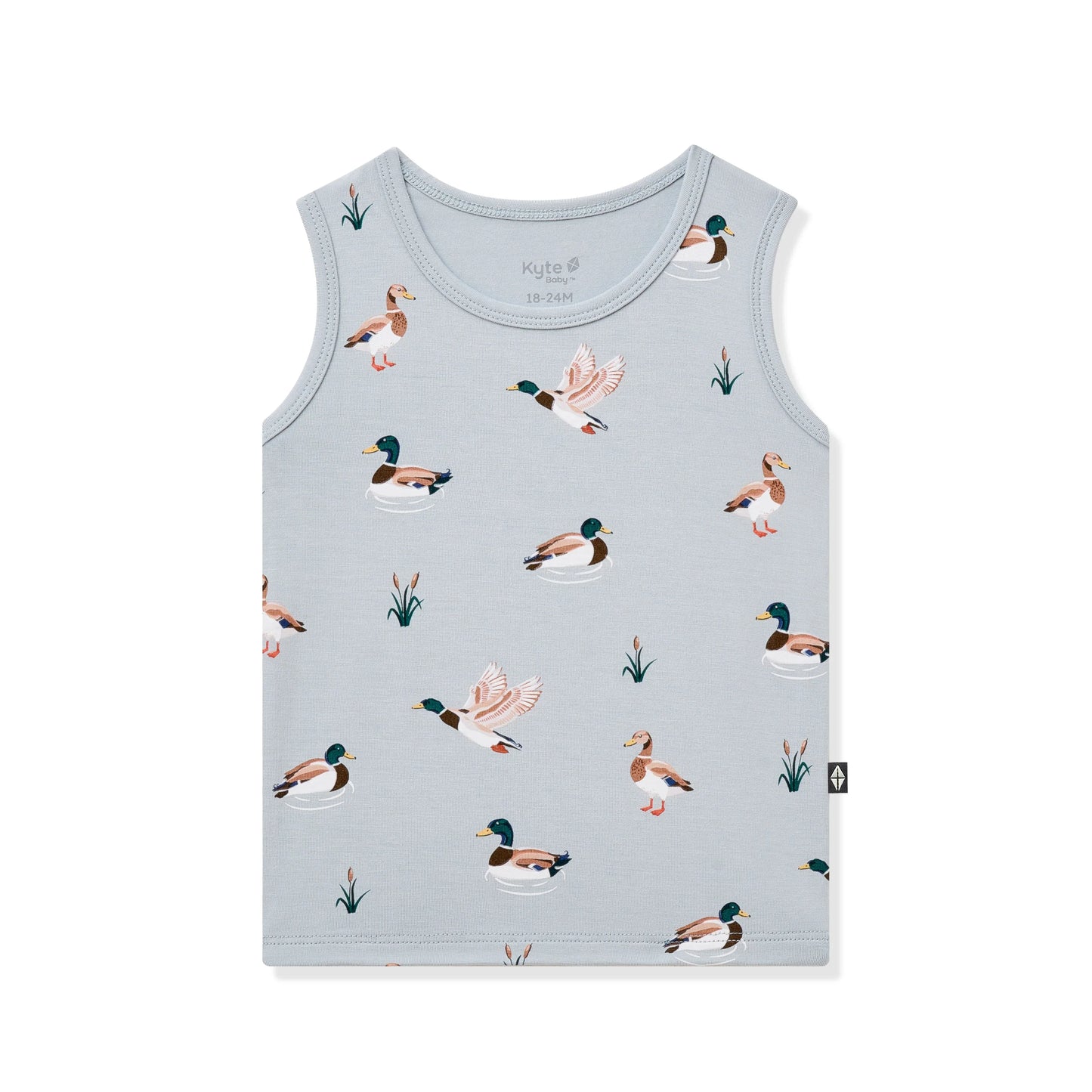 Toddler Tank Top in Mallard Duck