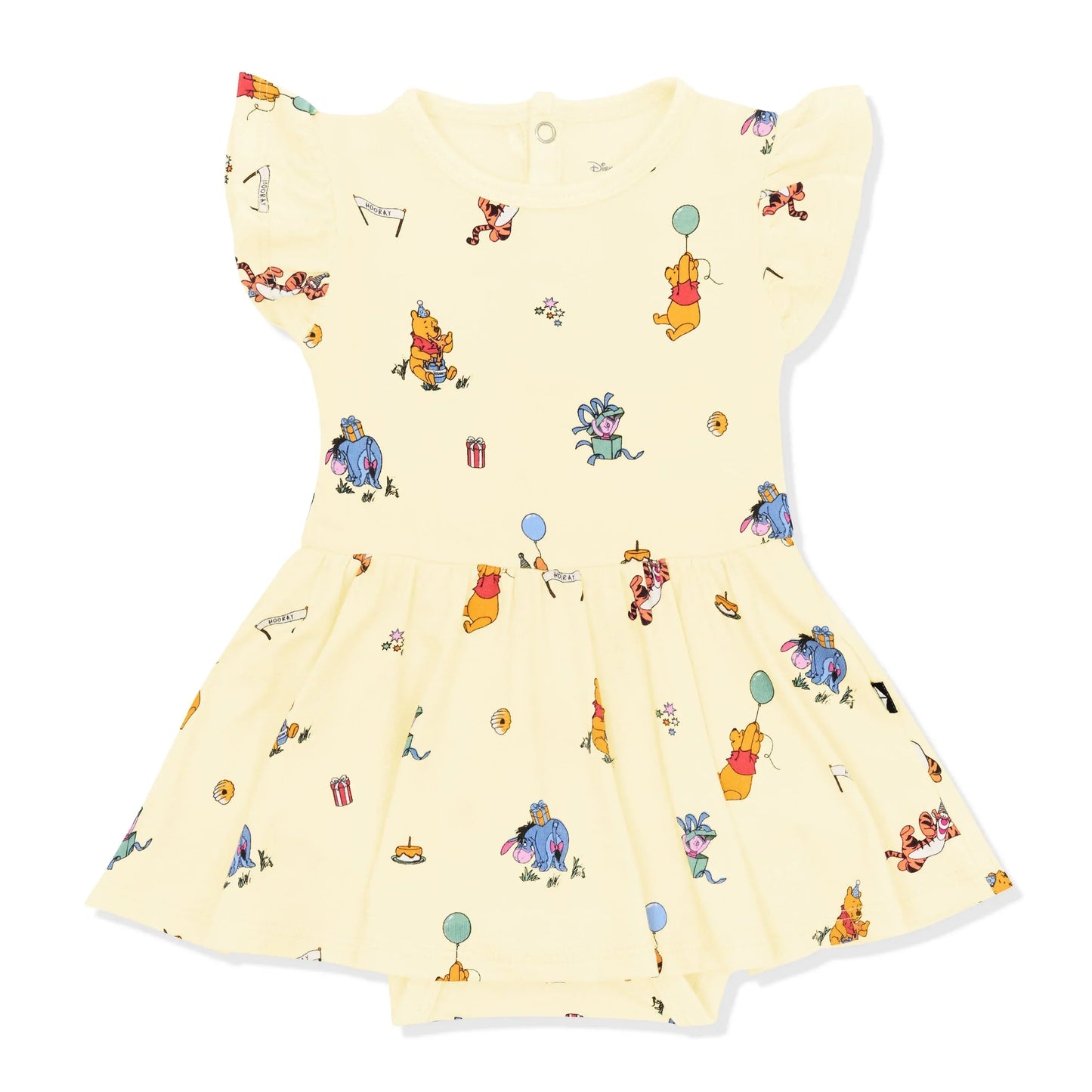 Twirl Bodysuit Dress in Winnie the Pooh Celebration