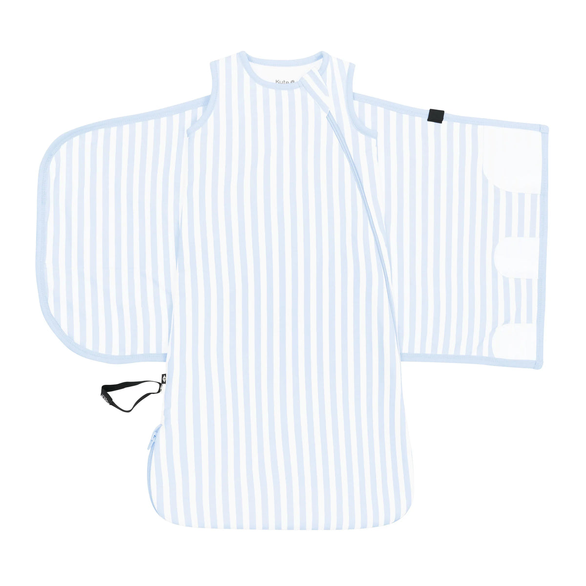 Sleep Bag Swaddler in Small Mist Stripe 1.0