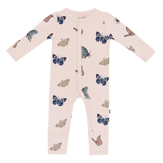 Romper in Blush Butterfly
